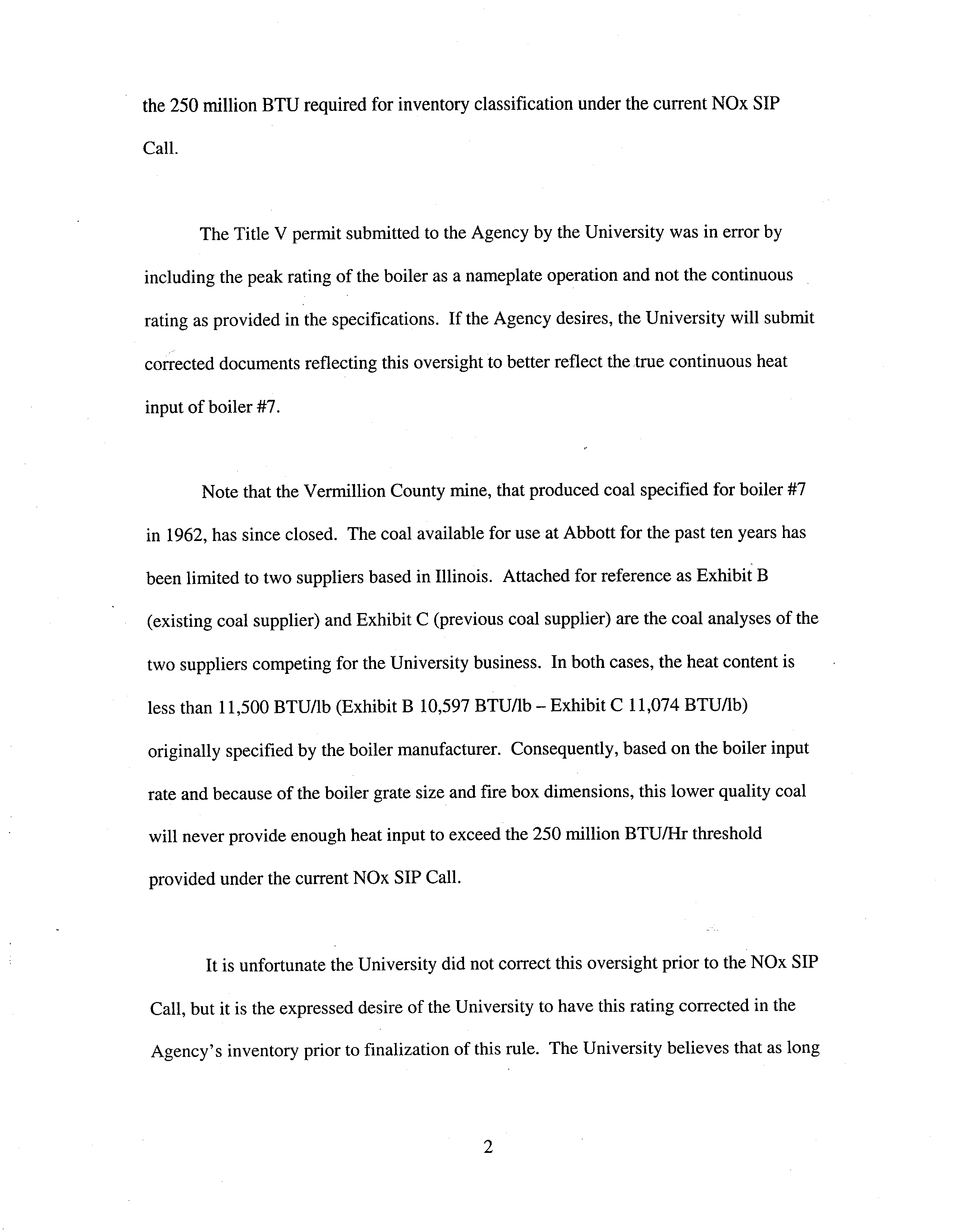 Before The Illinois Pollution Control Board Notice Of Filing Instructions Care And Operation Babcock Wilcox Equipment Furnished On Contract Expected Performance Sample Identification By Freeman