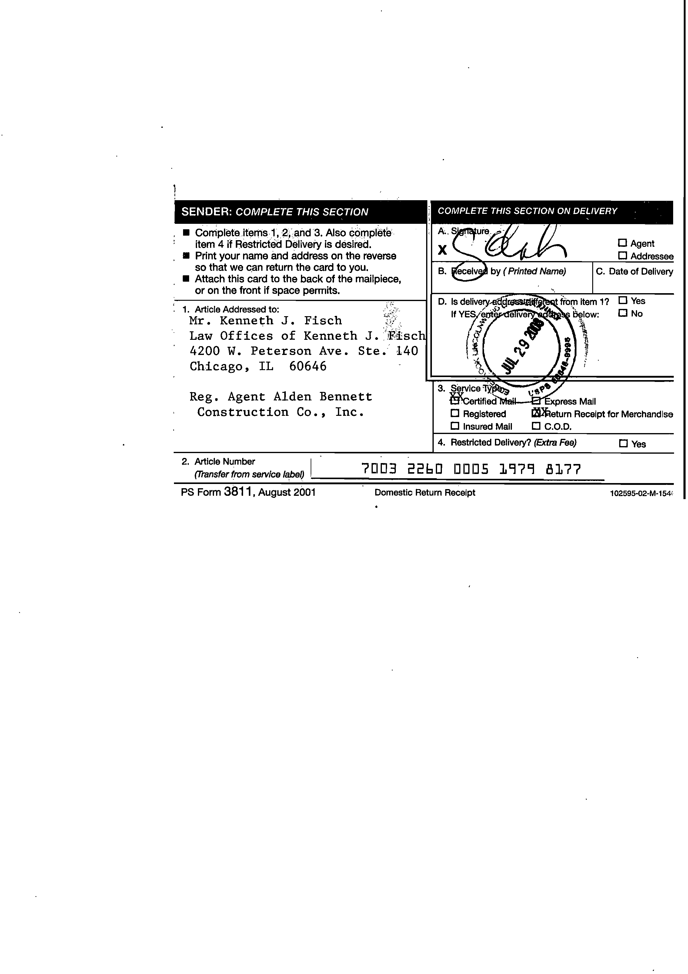 Before The Illinois Pollution Control Board Notice Of Filing Via Electronic Filing Service List Before The Illinois Pollution Control Board Proof Of Service 7003 2260 Odds 1979 8177 Track Confirm 7003